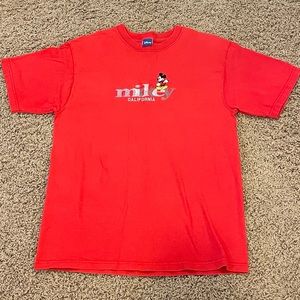 Disney Store Mickey California Embroidered Tee